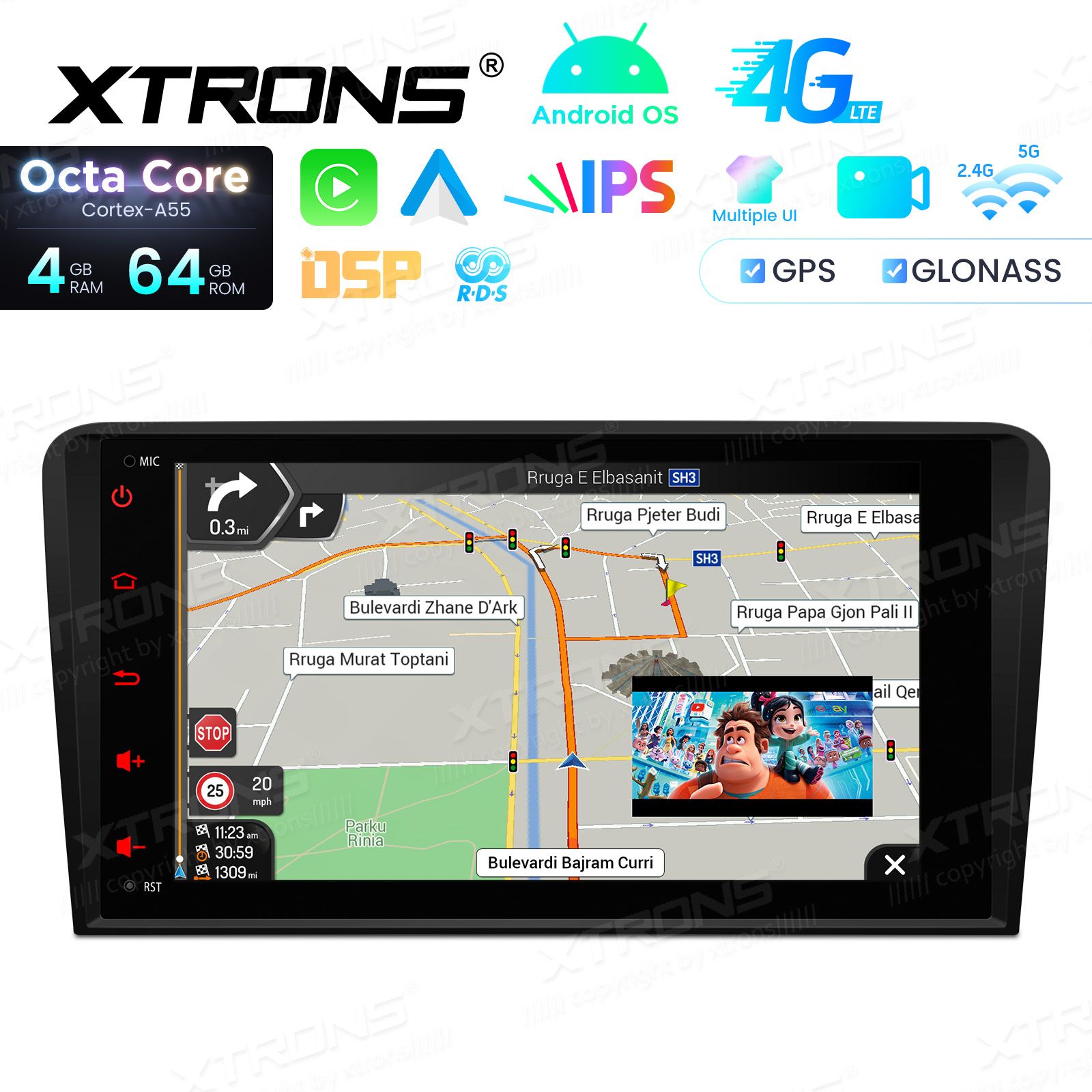 Audi A3 (2003-2012) Android 14  | GPS car radio and multimedia system